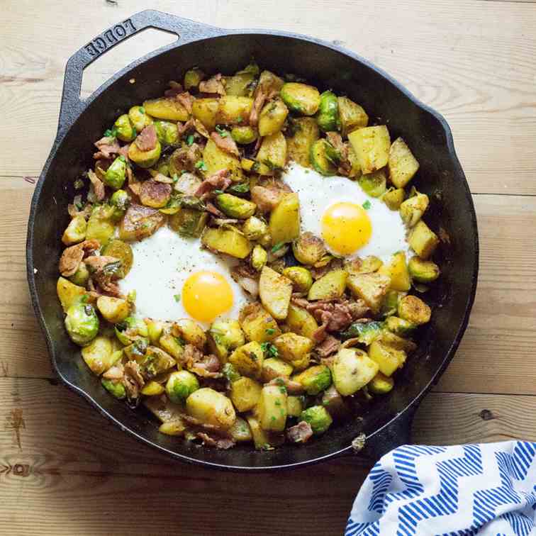 Sprout, Potato - Bacon Hash