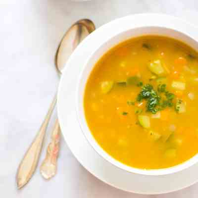 Zucchini Summer Soup 