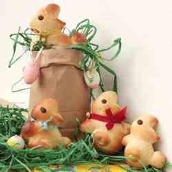 Easter Bunny Brioches