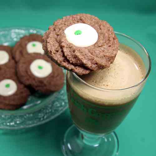 Chocolate Irish Whiskey Cookies