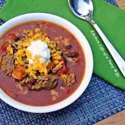 Sweet Mesquite Taco Soup