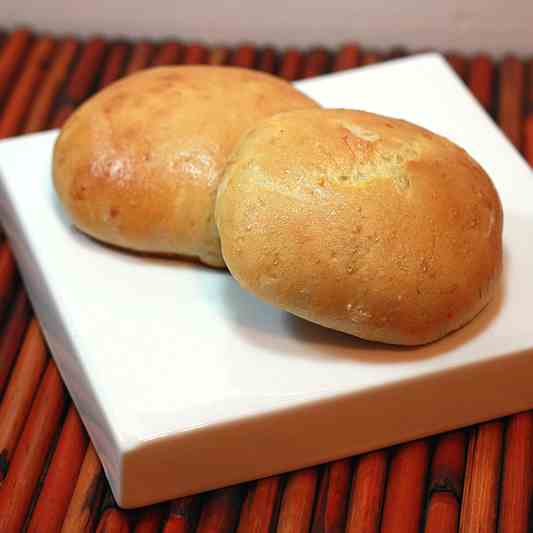 Baked Mushroom Bao