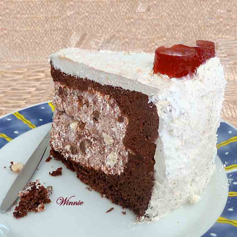 Chocolate Whipped Cream Cake
