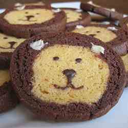Lion icebox cookies