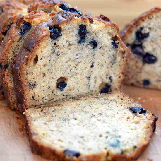 Blueberry Banana Bread