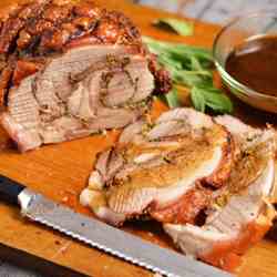 Porchetta Style Roast Pork Shoulder