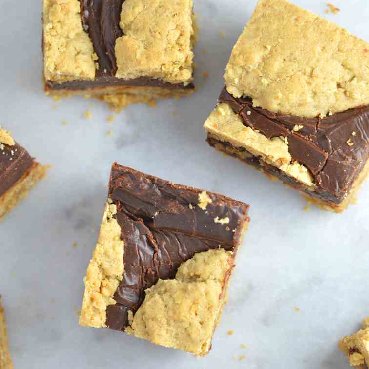 Starbucks Oat and Fudge Bars