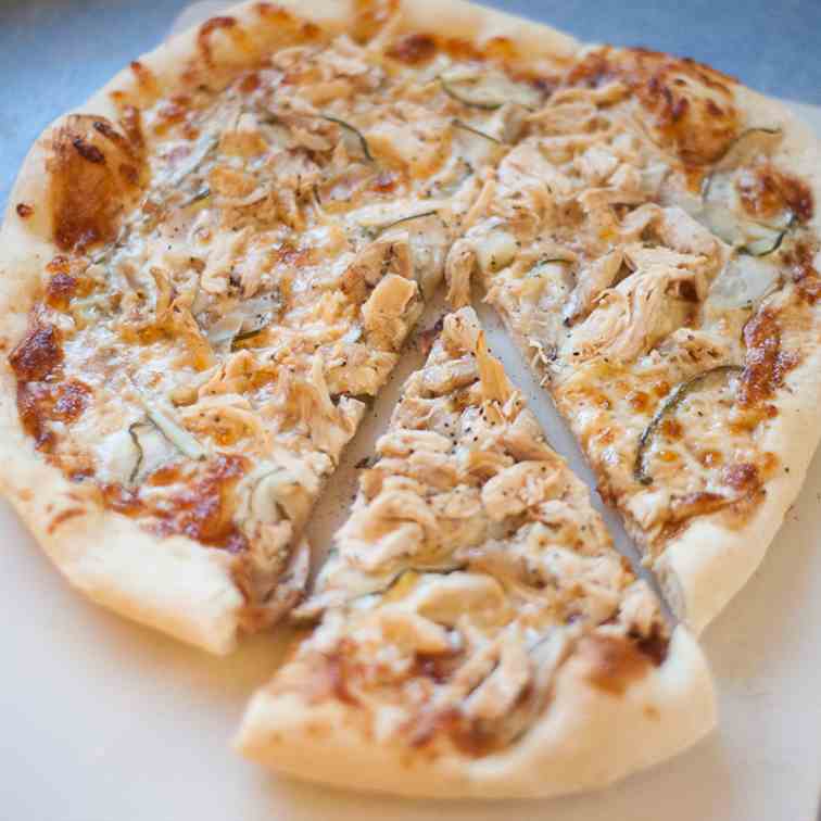 Chicken Pickle Pizza