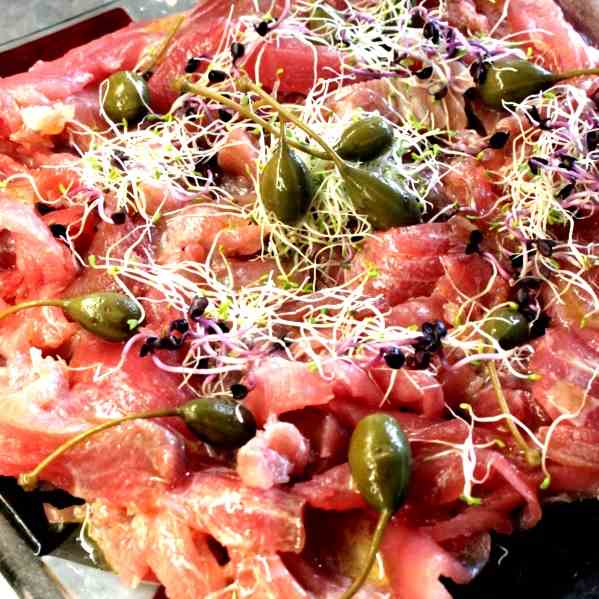 Tuna Fish Carpaccio