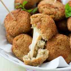 Aubergine and Quinoa Croquettes