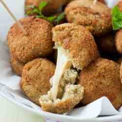 Aubergine and Quinoa Croquettes 