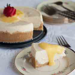 Meyer Lemon Cheesecake