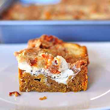 Pumpkin Cream Cheese Coffee Cake