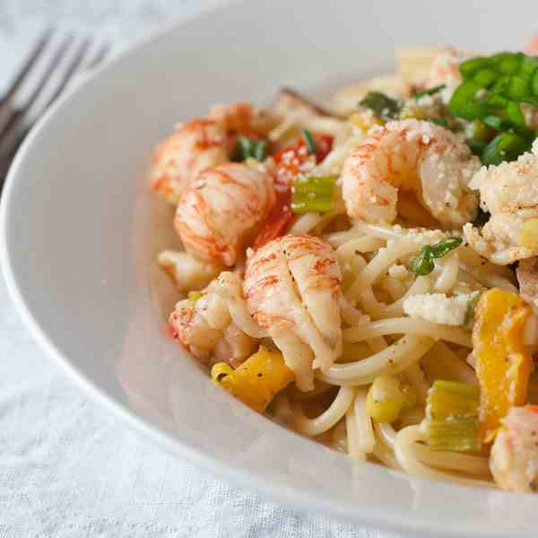 Cajun Lobster Pasta