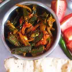 Bhindi Do Pyaza (Indian-style Okra)