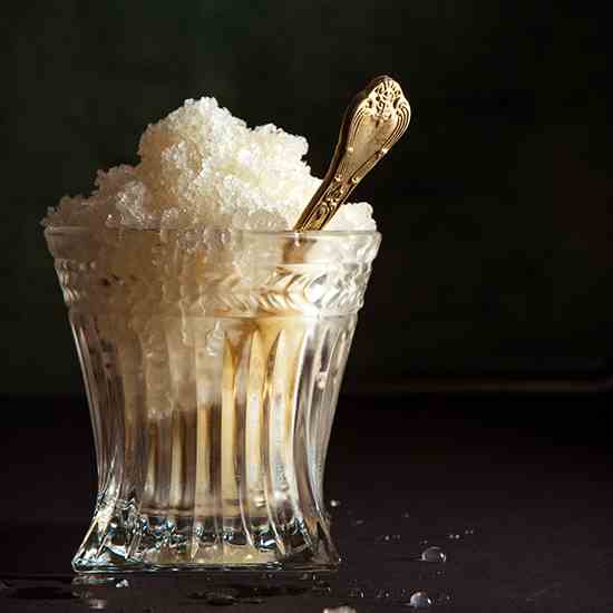 Jasmine Honey Tea Granita