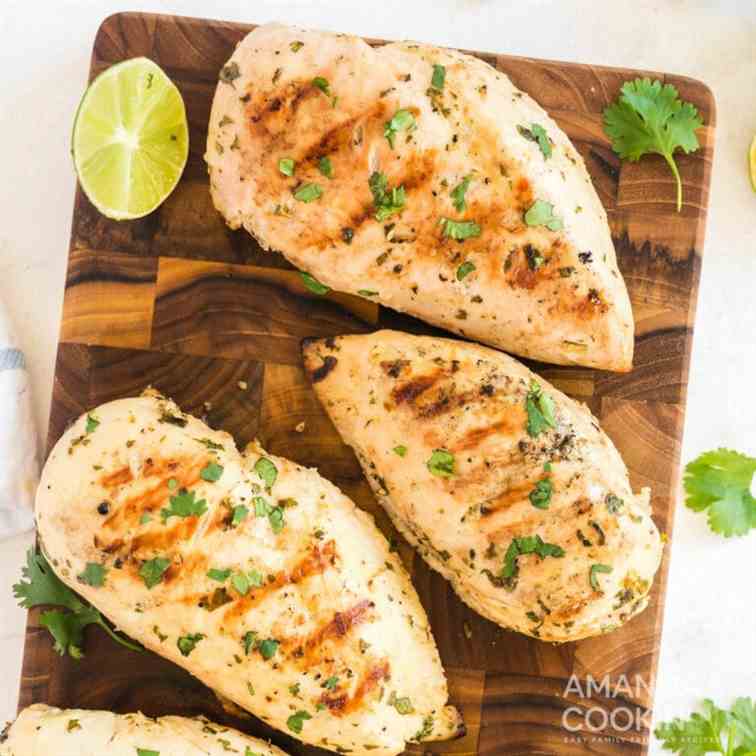 Cilantro Lime Grilled Chicken