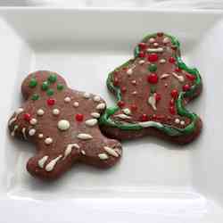 Decorative gingerbread cookies