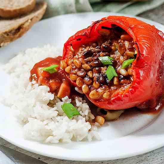 Easy Stuffed Bell Peppers 