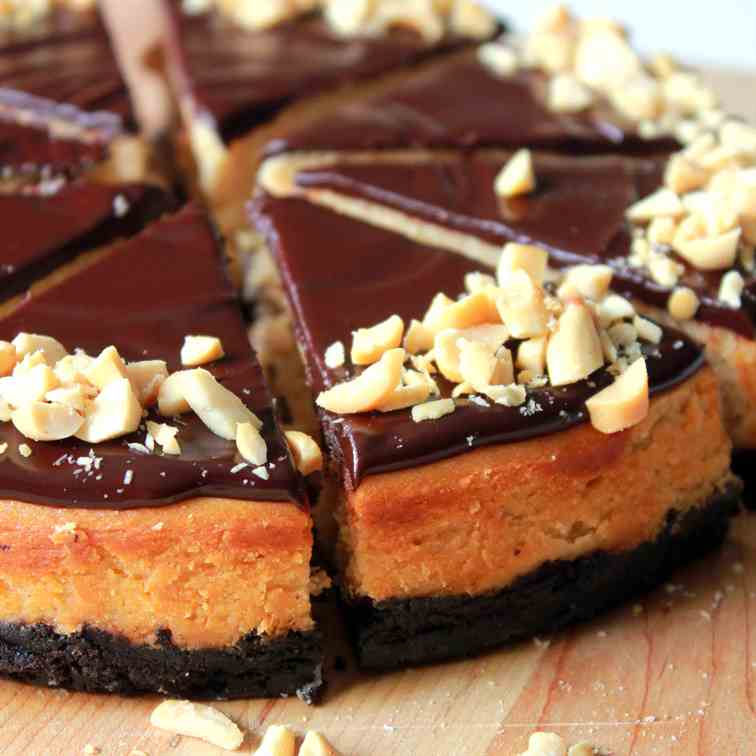 Peanut butter cheesecake