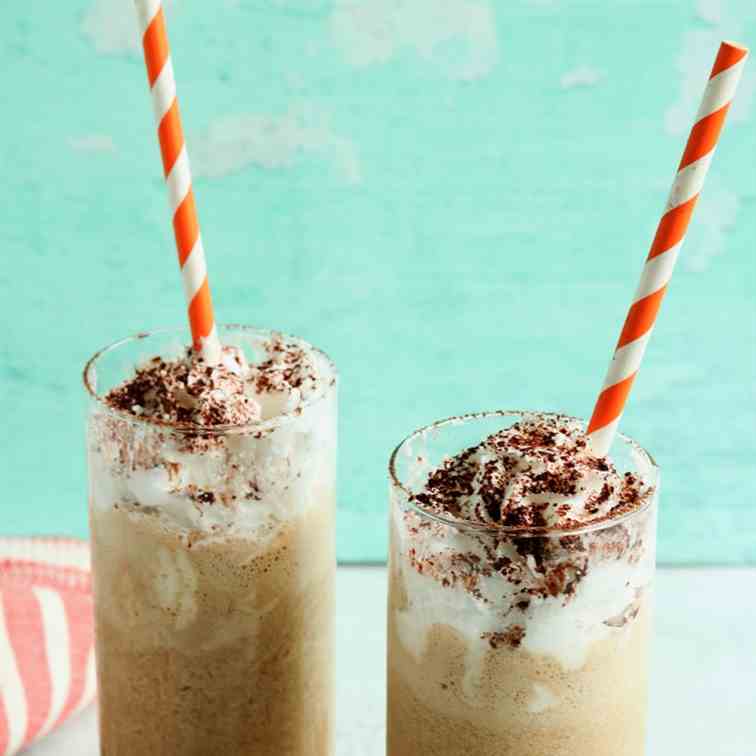 Vegan Cold Brewed Iced Frappuccino