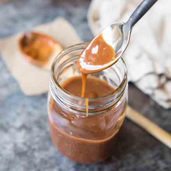 Homemade Salted Caramel Sauce