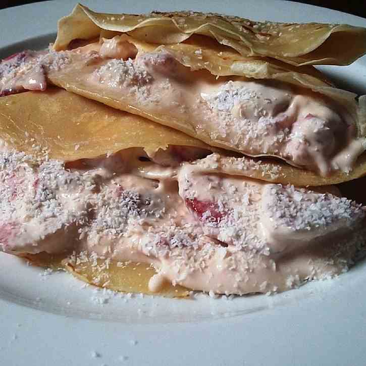 Strawberry Crepes