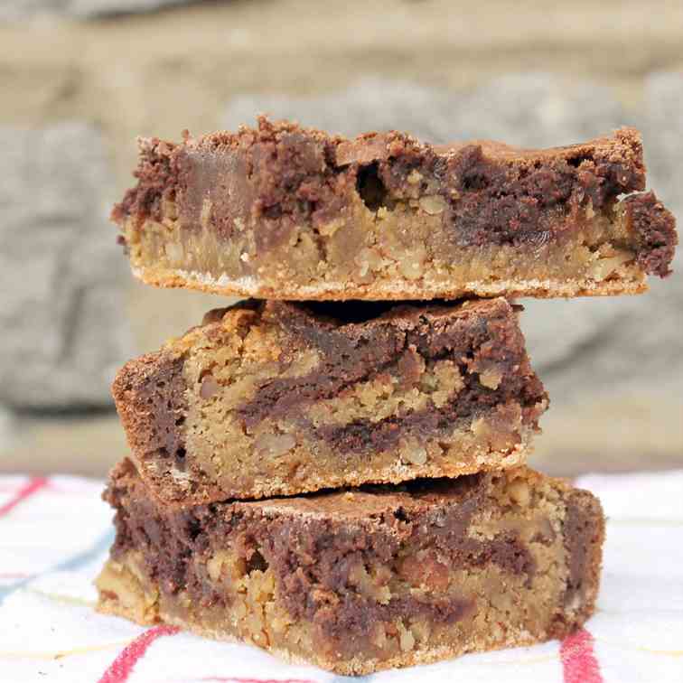 Black and Tan Brownies