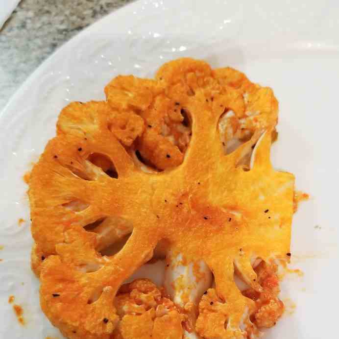 Buffalo Cauliflower Steaks 