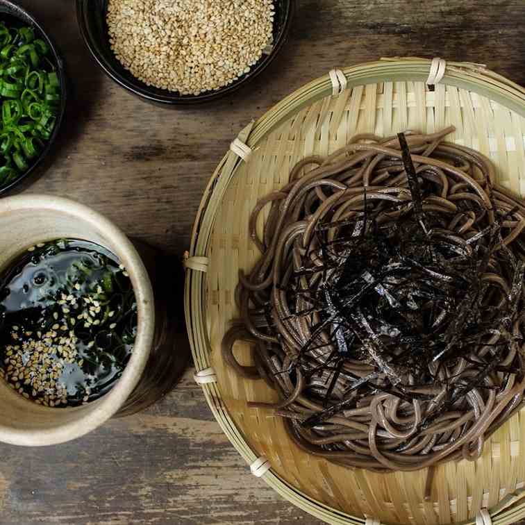 Zaru Soba -  Genmaicha Dipping Sauce