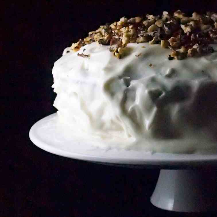 Carrot Cake with Cardamom