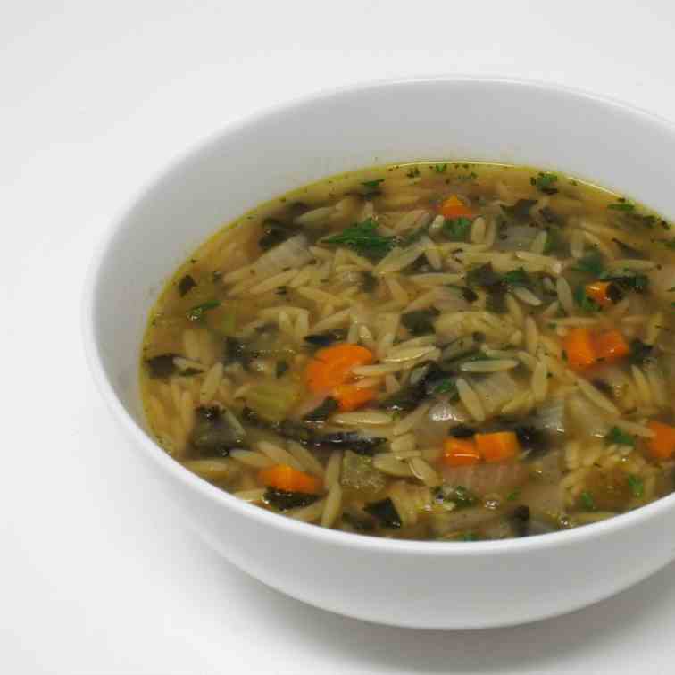 Vegetable Orzo Soup