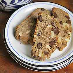 Hazelnut Chocolate Chip Biscotti