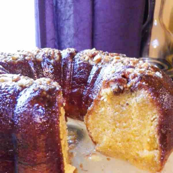 Old-School Boozy Rum Cake