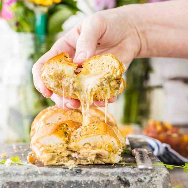 Taco Stuffed French Bread