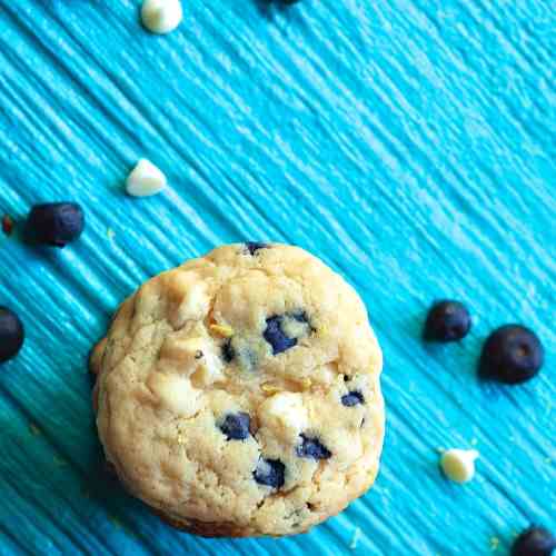 Lemon Blueberry Cheesecake Cookies