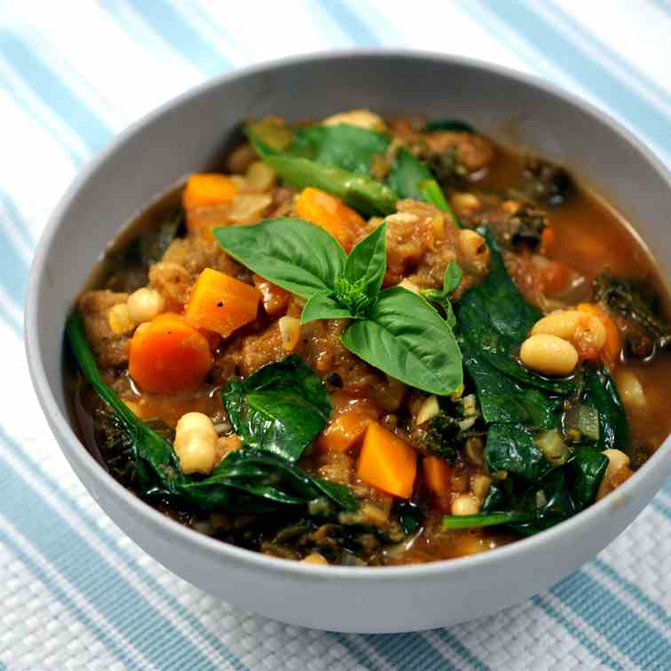 Ribollita, a rustic Italian Soup 