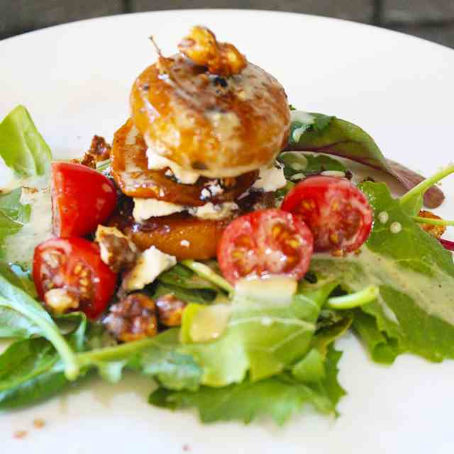 Stacked Roasted Beet Salad