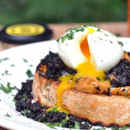 Crispy Black Pudding Breakfast