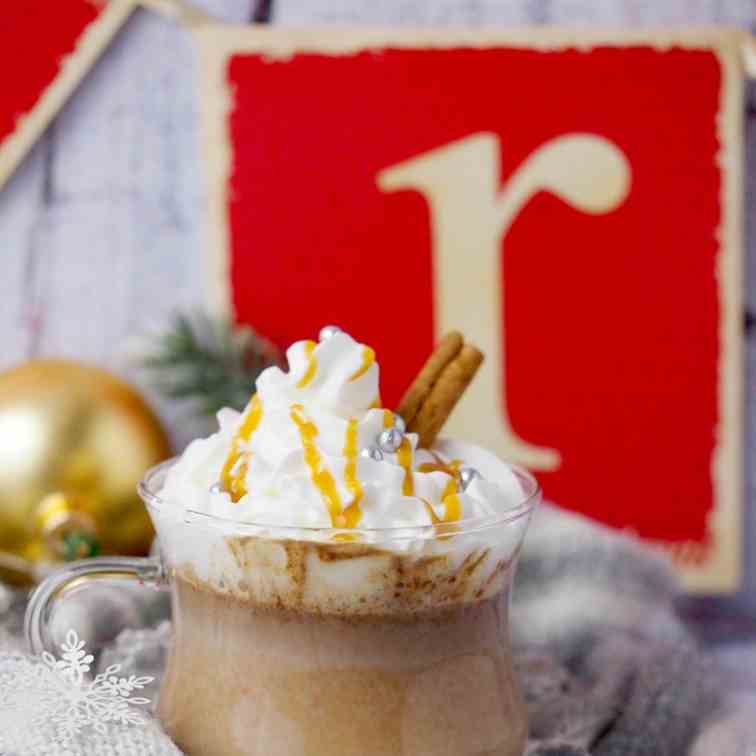 Gingerbread hot chocolate