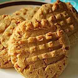 Big, Super-Nutty Peanut Butter Cookies