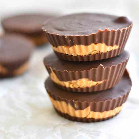 Keto Reese's Peanut Butter Cups Copycat