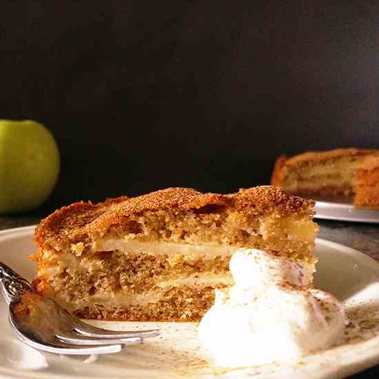 Simple Greek Apple Cake