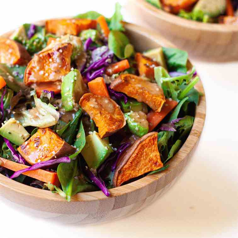 Roasted Sweet Potato Salad