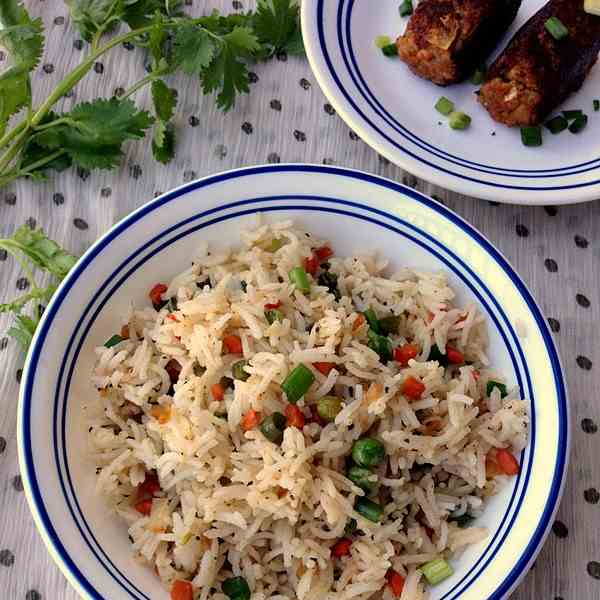 Vegetable fried rice