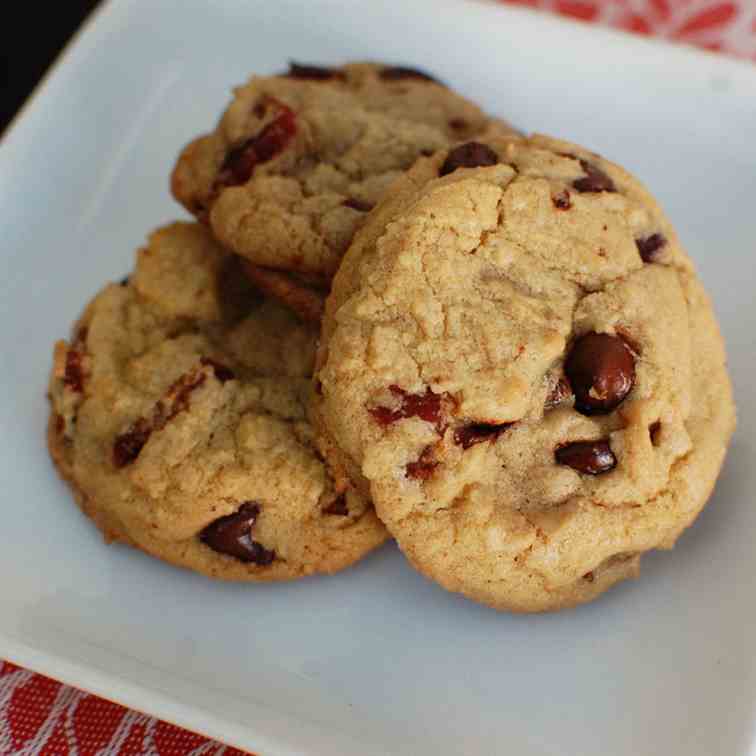 Candied Bacon Chocolate Chip Cookies