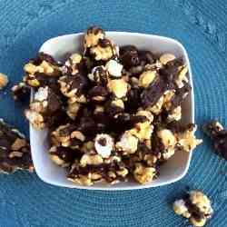  GF Chocolate Caramel Nut Popcorn