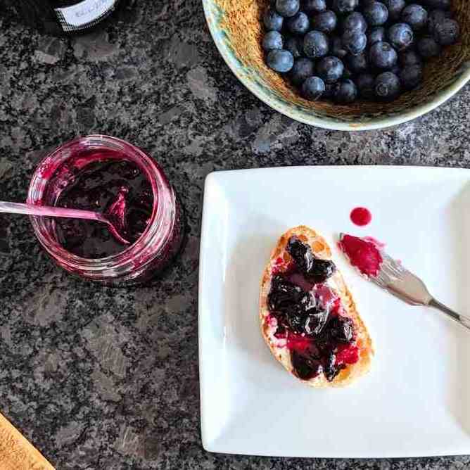 Blueberry jam