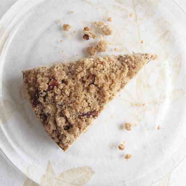 Crumbly Vegan Coffee Cake  