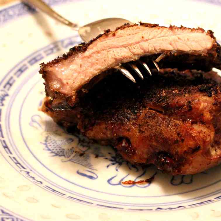 Slow roasted Pork Ribs